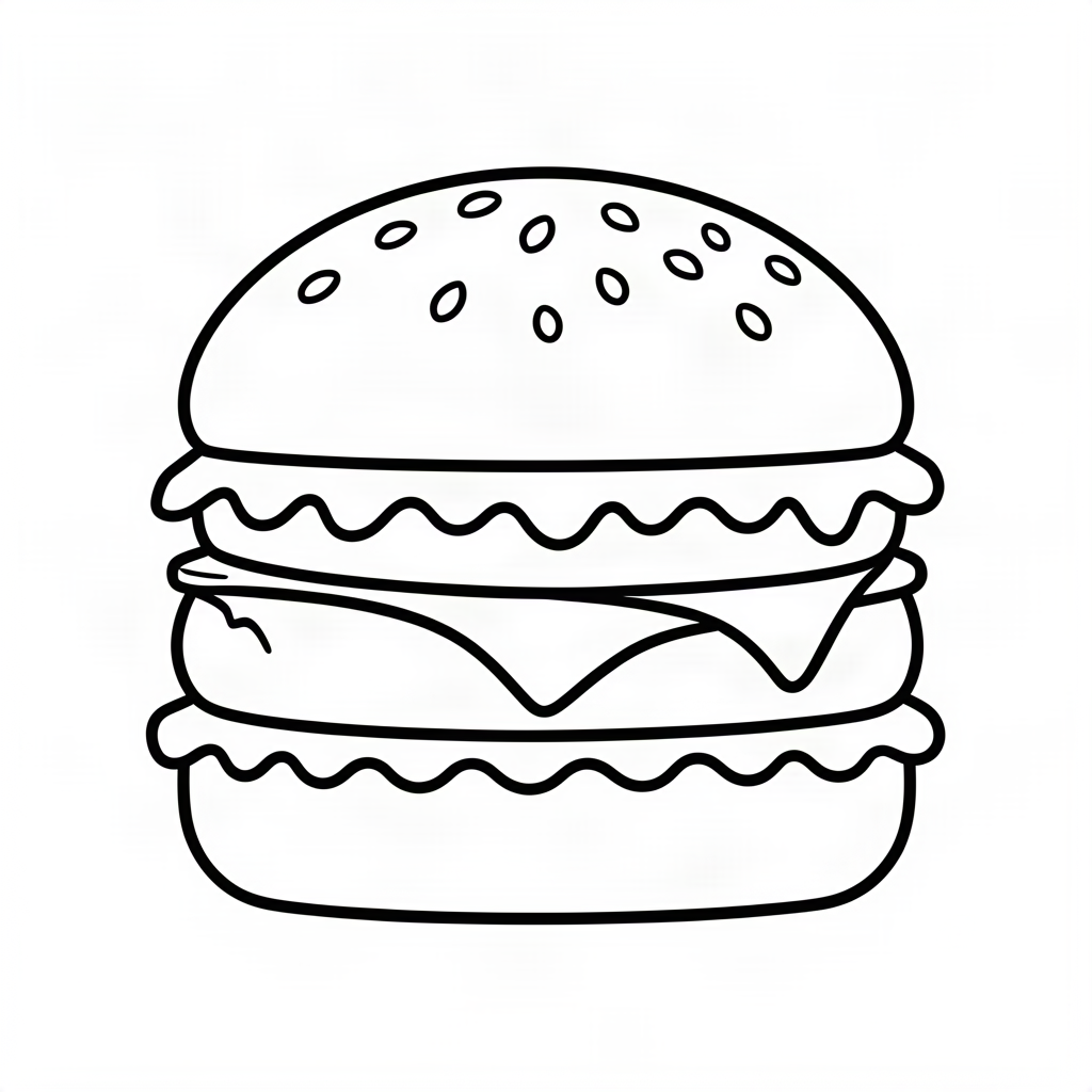 Burger delicos cu brânză