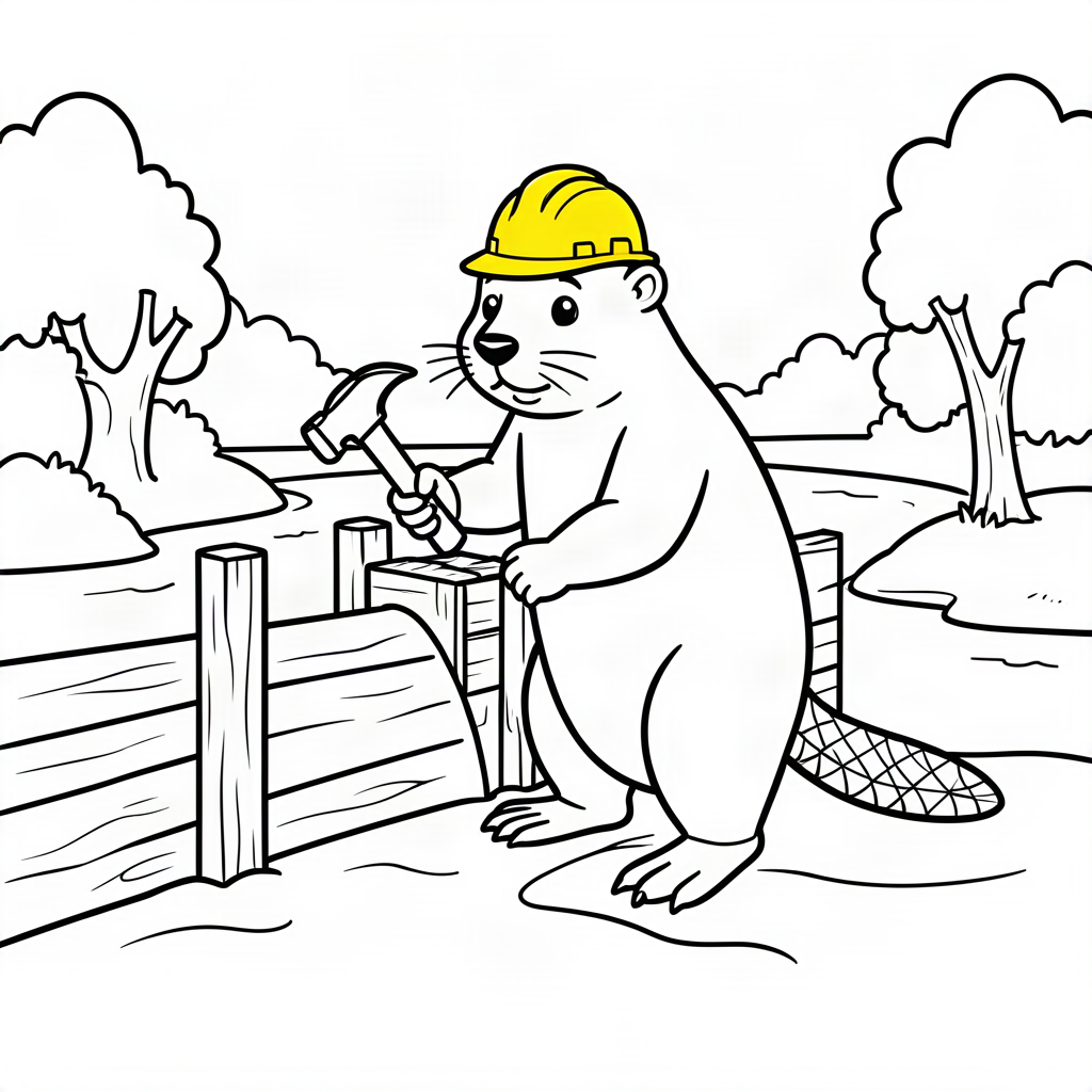 Castor constructor la baraj