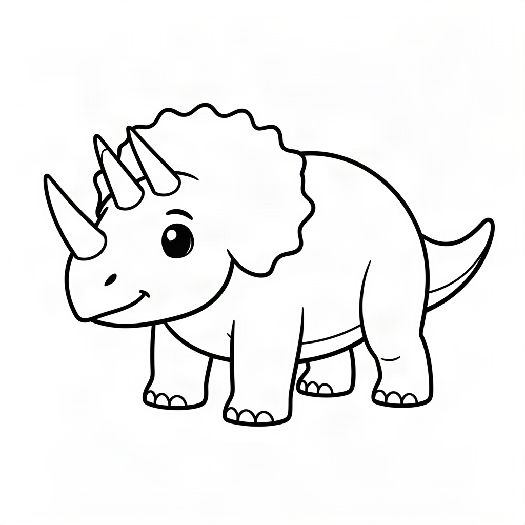 Dinozaur Triceratops