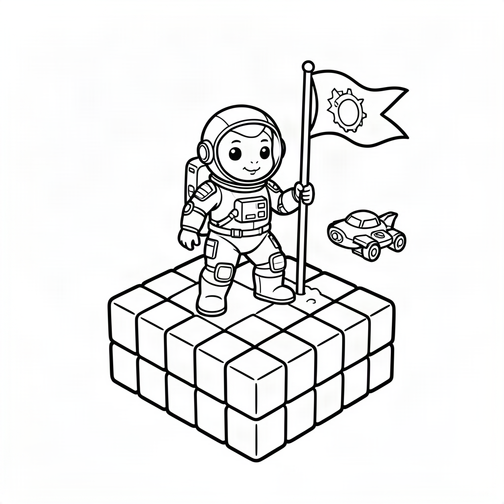 Furnică astronaut pe o planetă de zahăr