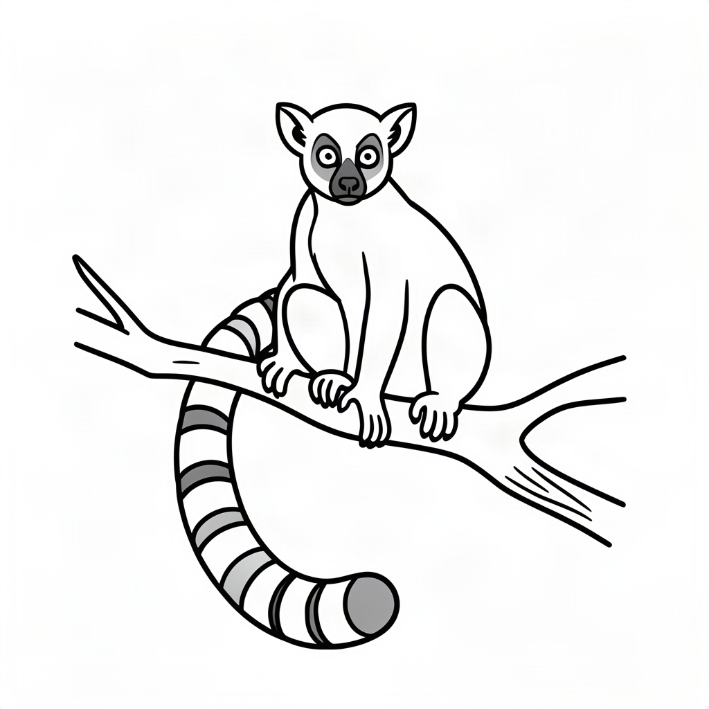 Lemur cu coadă inelată