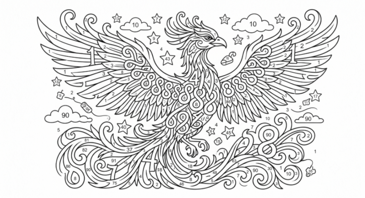 Phoenix-ul Numismatic al Numeralelor (1-100)
