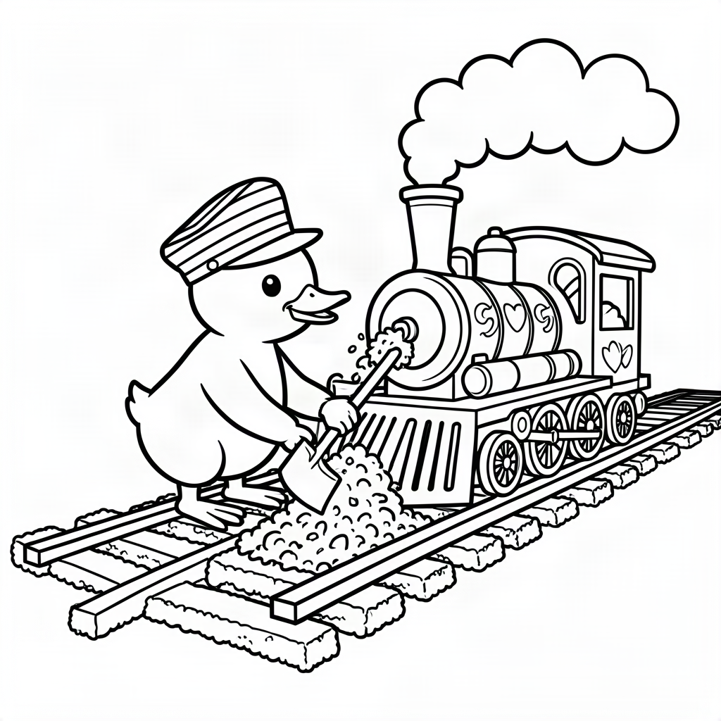 Rățușcă mecanic de tren