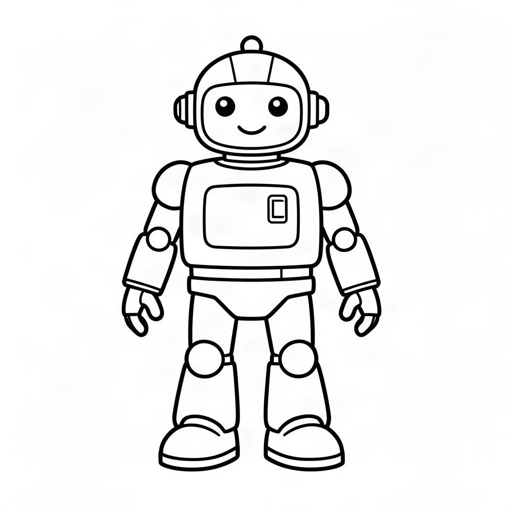 Robot de jucărie prietenos
