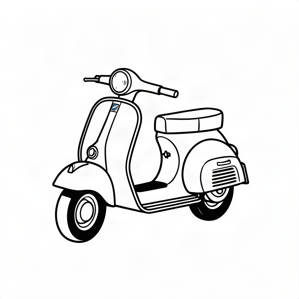 Scuter retro
