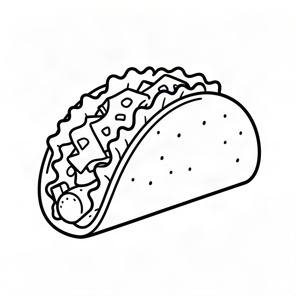 Taco delicios cu brânză