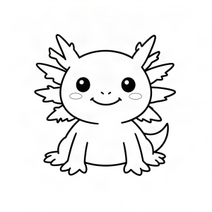 Axolotl zâmbitor