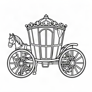 Caleașcă regală trasă de cai