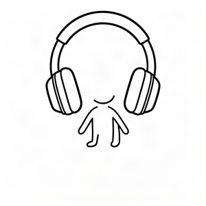 Căști audio mari