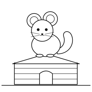 Chinchilla pufoasă cu coada stufoasă