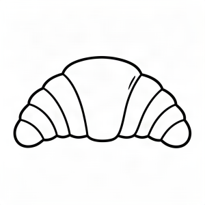 Croissant franțuzesc pufos