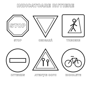 Indicatoare rutiere importante