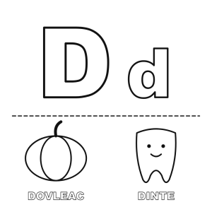 Litera D de la Dovleac și Dinte