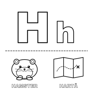 Litera H de la Hamster și Hartă