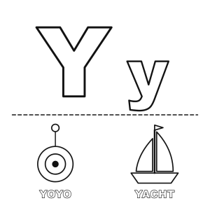 Litera Y de la Yoyo și Yacht