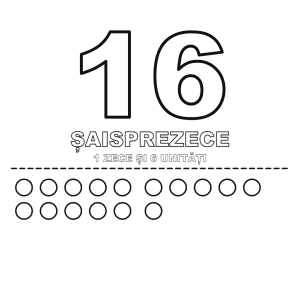 Numărul 16: șaisprezece