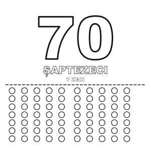 Numărul 70: șaptezeci