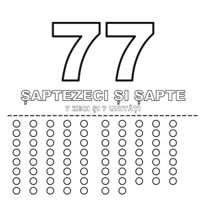 Numărul 77: șaptezeci și șapte