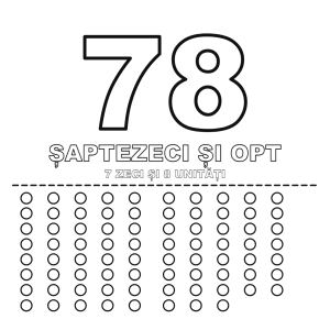Numărul 78: șaptezeci și opt