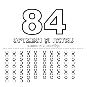 Numărul 84: optzeci și patru