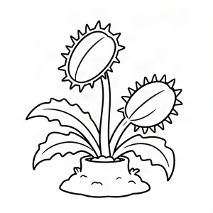 Plantă carnivoră amuzantă