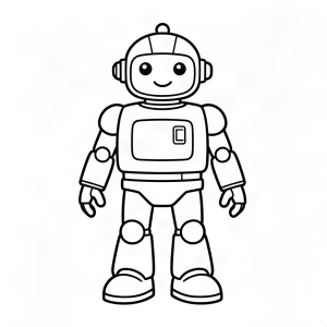 Robot de jucărie prietenos
