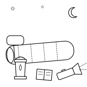 Sac de dormit, lanternă și lampion