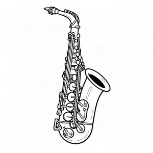 Saxofon lucios pentru jazz