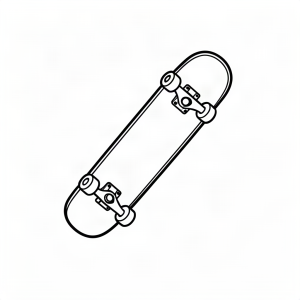 Skateboard modern