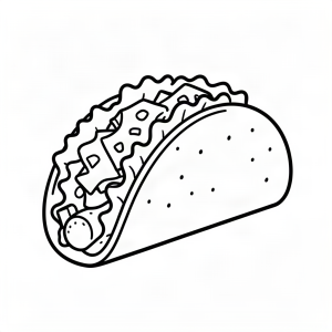 Taco delicios cu brânză