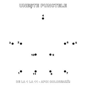 Unește punctele: Casă