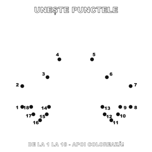 Unește punctele: Mașină